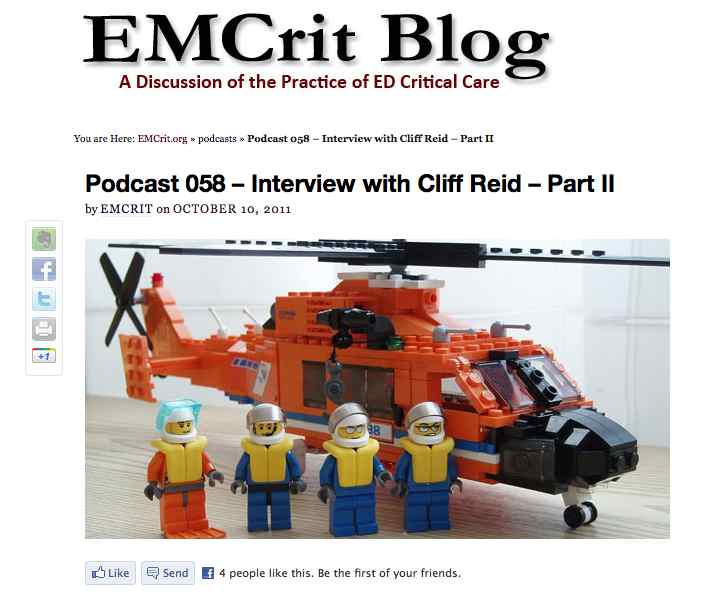 GSAHEMS doctor on EMCrit Podcast | Greater Sydney Area HEMS