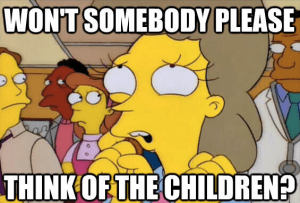 Think of the children